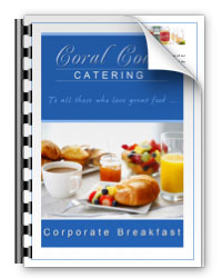 Corporate Breakfasts Menu